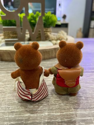 Familia Osos Sylvanian Años 80