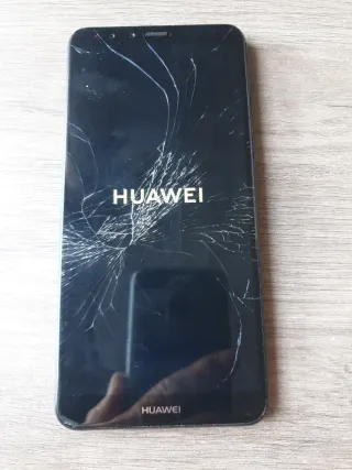 Huawei Black Broken Screen, per parti o riparazioni. 