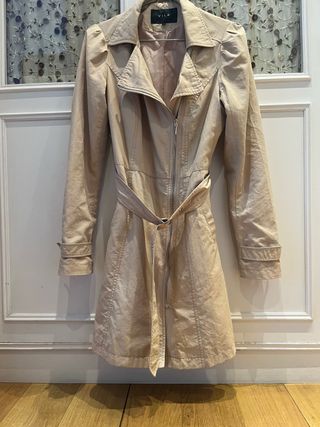 Gabardina Vila Mujer Beige