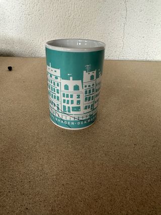 Taza de cerámica de Copenhague