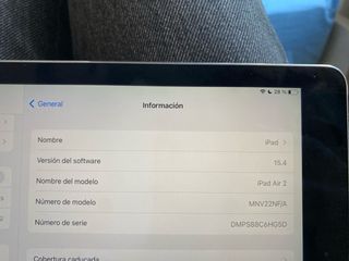 iPad Air 2 Plata