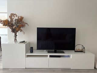 Mueble TV Ikea Besta Blanco