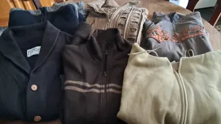 Lote de chaquetas variadas,talla L, XL. Noagol env
