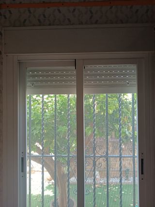 Ventana corredera aluminio blanco