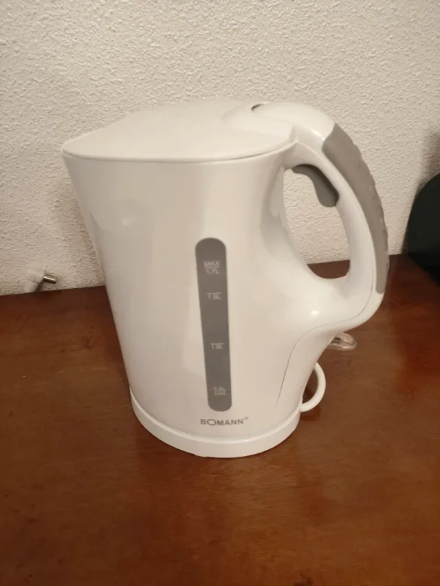Hervidor de agua Bomann blanco