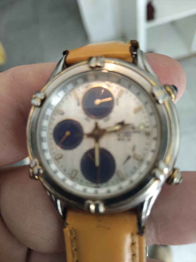 Orologio con cinturino in pelle Lotus Chronograph