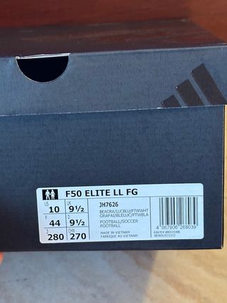 Adidas F50 Elite LL FG Talla 44