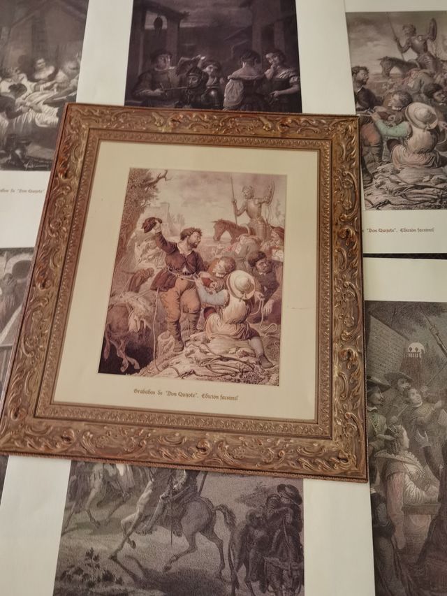 Carpeta Grabados Don Quijote 2000