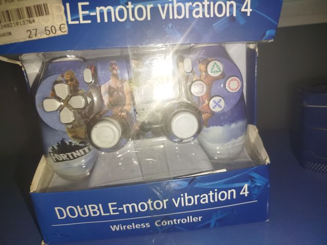 Mando PS4 Fortnite Doble Vibración