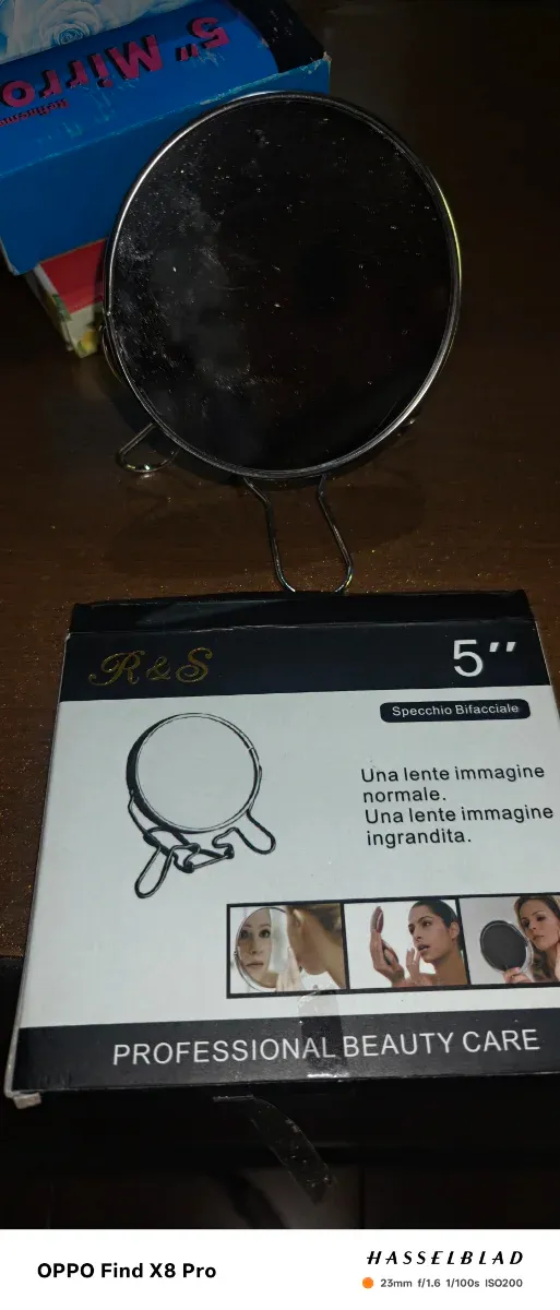 Specchio cosmetico R&S 5 bifacciale