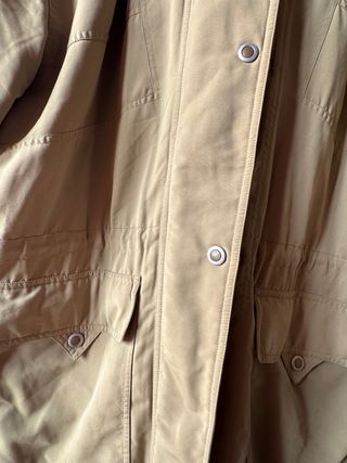 Abrigo verde oliva talla L