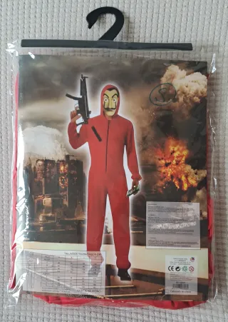 Disfraz La Casa de Papel Talla S