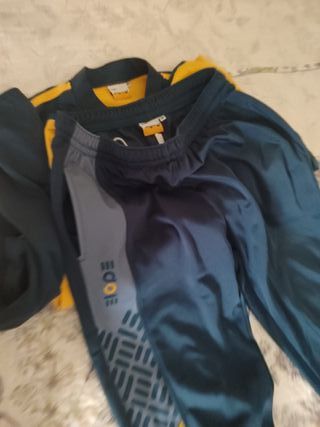 Chándal Adidas Azul y Amarillo