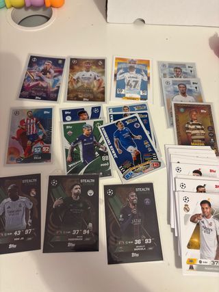 Colección cromos fútbol Topps Champions League