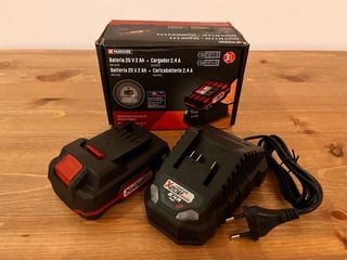 Batería Parkside 20V 2Ah + Cargador 2.4A