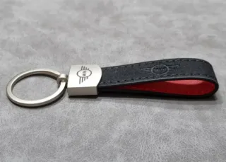 Llavero MINI Cooper One Tacto Piel Cuero Regalo