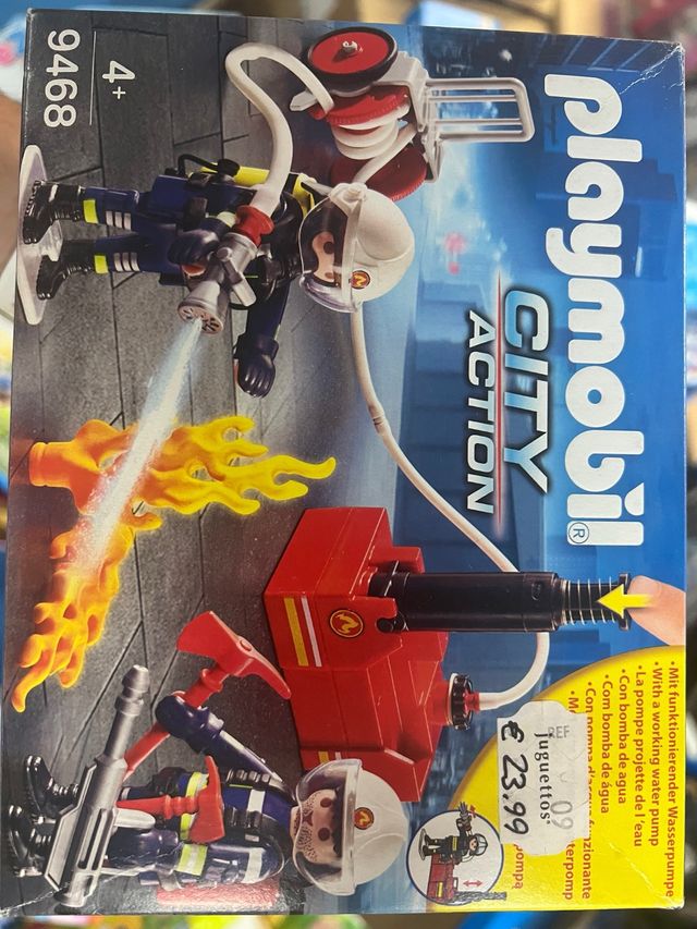 Playmobil Bombero 9468 Acción Ciudad