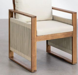 Silla sillón de diseño madera