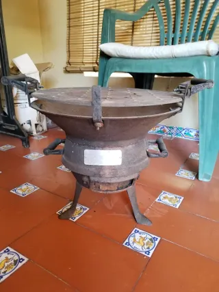 Mini barbecue in ghisa