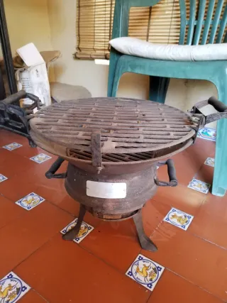 Mini barbecue in ghisa