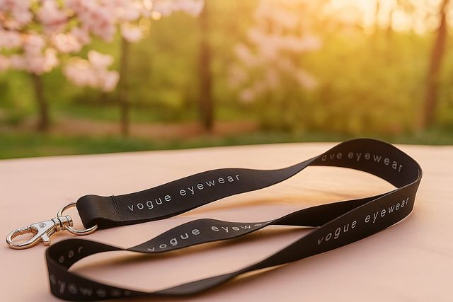 Laccetto porta badge Vogue Eyewear – Nero, Nuovo