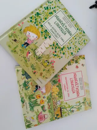 Perrexiltxoren lorategia liburuak