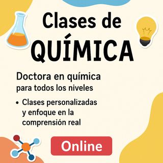 Clases particulares química - Doctora en química