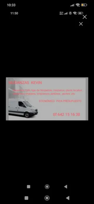 Se hace trasportes en todo Cantabria 
