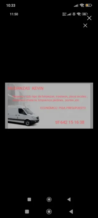 Se hace trasportes en todo Cantabria 
