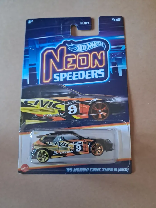 Hot Wheels Neon Speeders '99 Honda Civic