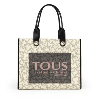 Bolso Tous Amaya Kaos Icon Grande Beige