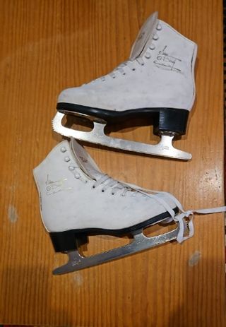 Patines de Hielo Blancos Talla 37