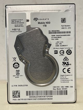 Disco Duro 1 TB