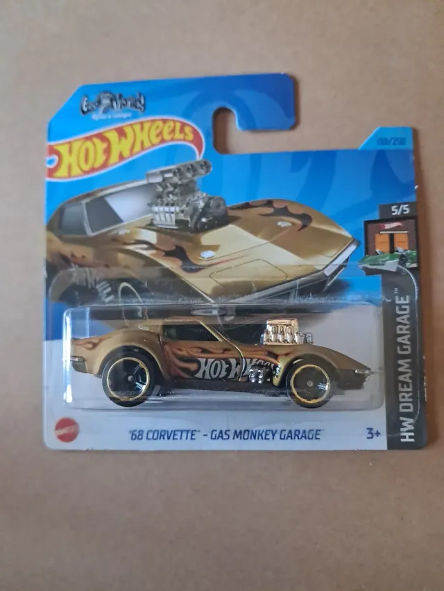 Hot Wheels '68 Corvette Gas Monkey Garage