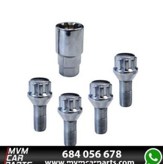 Set 4 tornillos antirrobo