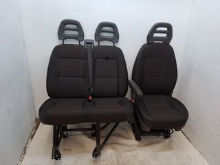 JUEGO ASIENTOS COMPLETO PEUGEOT BOXER FURGÓN