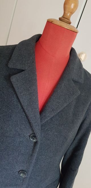 Cappotto Lana vergine Donna Grigio Midi