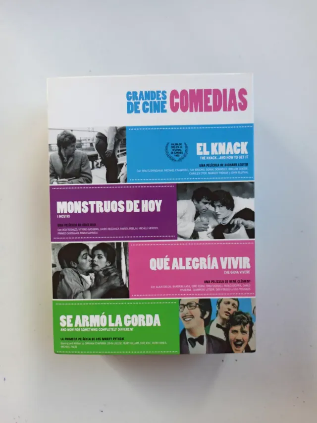 Pack 4 DVDs Grandes Comedias Cine