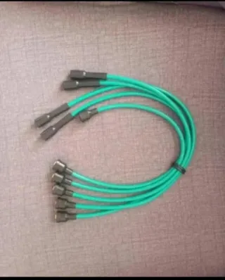 2 KIT CABLES BUJIA, 1 NARANJA Y 1 VERDES