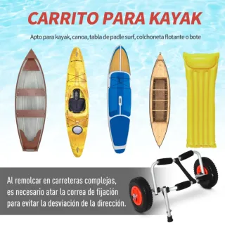 Pack Carro Kayak + tienda pop Up + dominadas