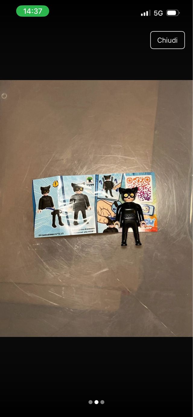 Kinder Sorpresa DC Playmobil Catwoman