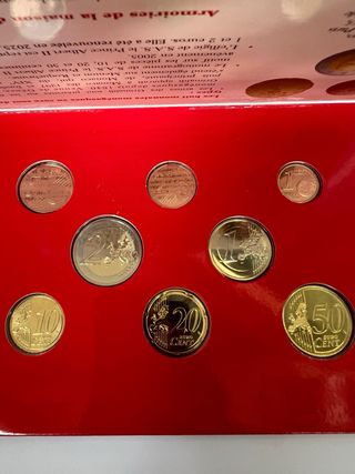 moneda divisionale Monaco 2025 Euro Coin Set