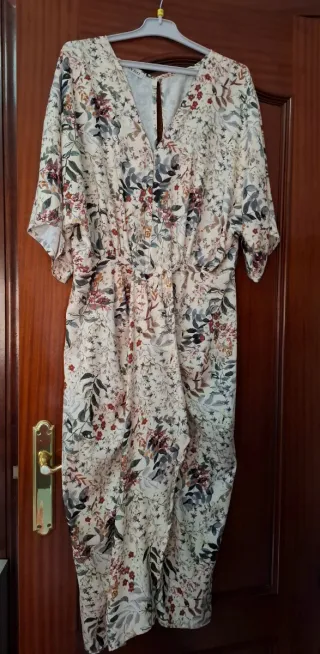 Vestido estampado floral ocasión