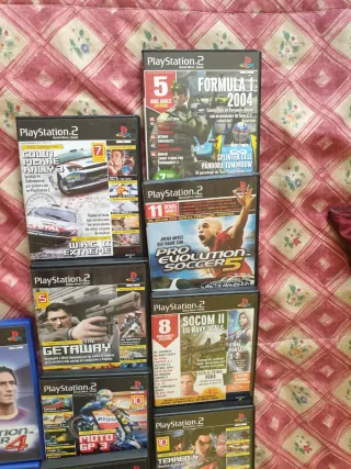Lote 15 Juegos PS2 (Fifa, Pro Evolution, Burnout,