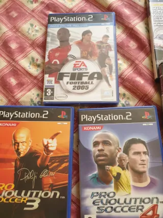 Lote 15 Juegos PS2 (Fifa, Pro Evolution, Burnout,