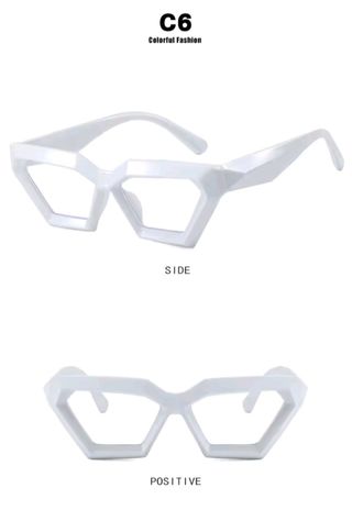 Gafas Negras Geométricas graduadas personalizadas 