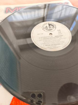 Vinilo Corona Megamix 1996
