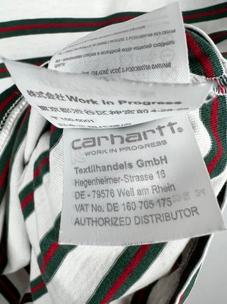 Camiseta Carhartt Talla S Logo