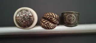 Set 3 Anillos Vintage