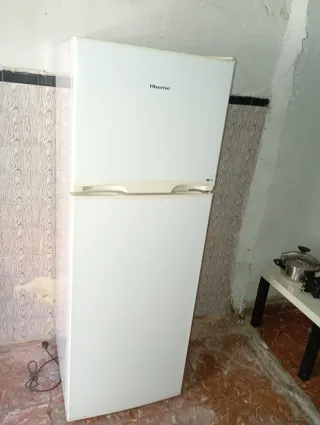 Nevera Hisense blanca